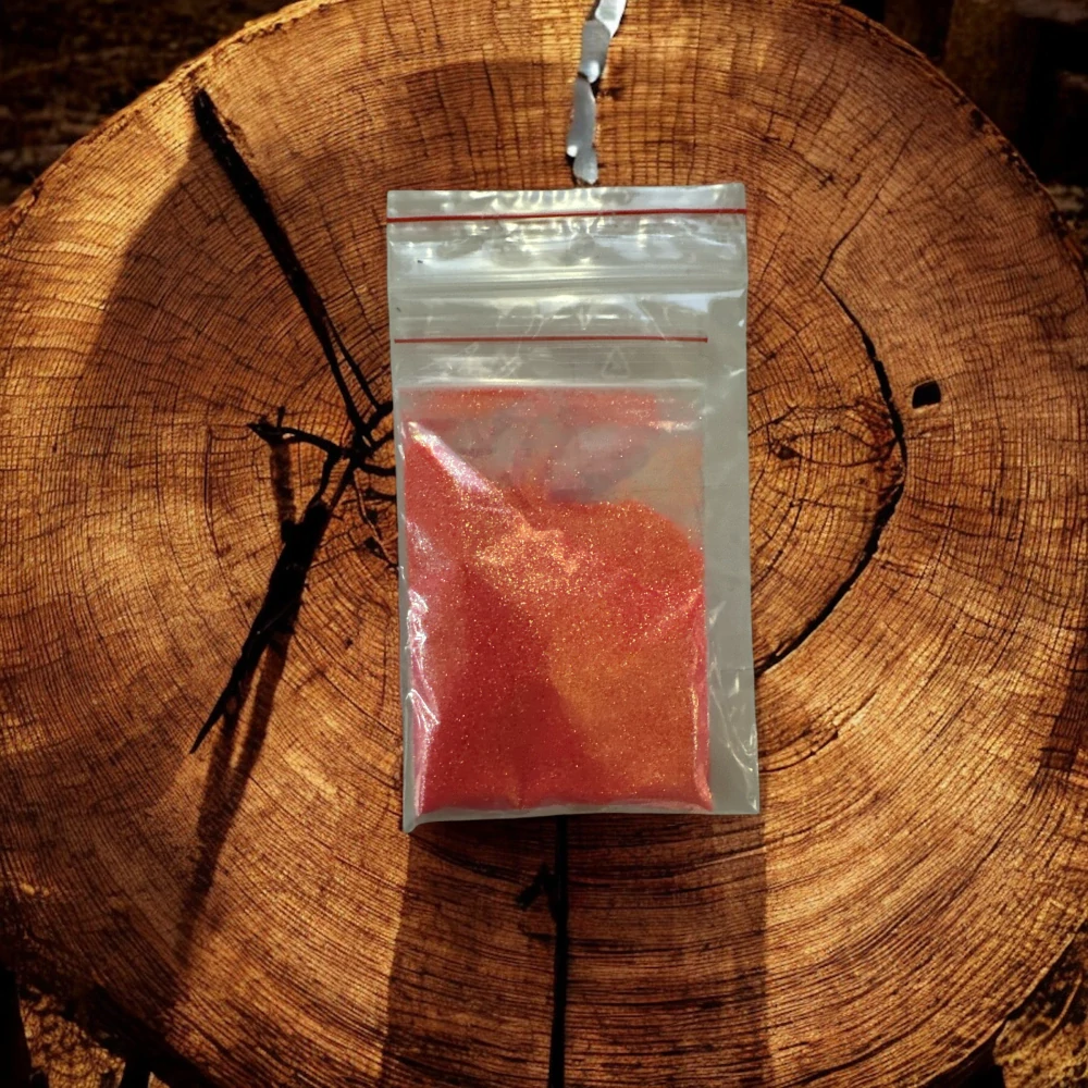 RyvaLures - Glitr Fluo Red 0,4mm (20g)