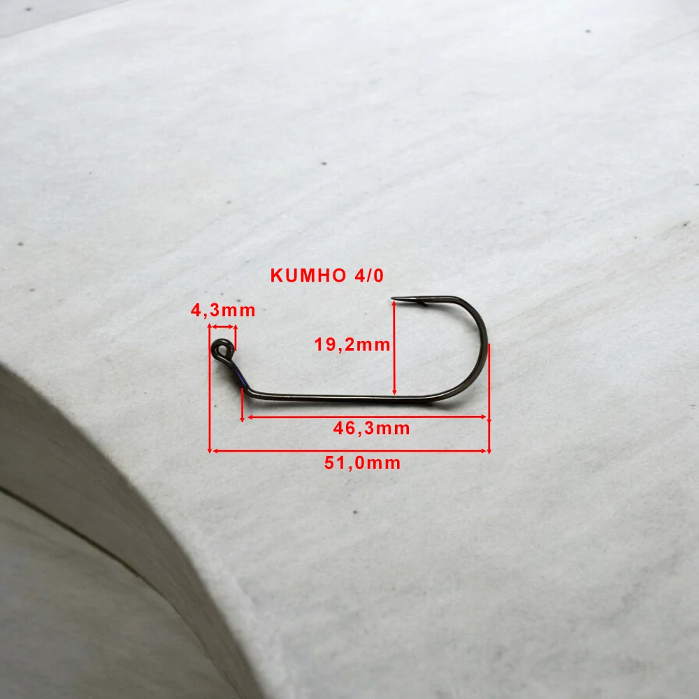 KUMHO-JIGOVÝ HÁČEK 60° VEL.4/0-10KS