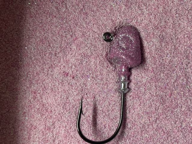 Gumová barva na jigové hlavičky YS 3v1 – Pink Silver Holografic, 80g