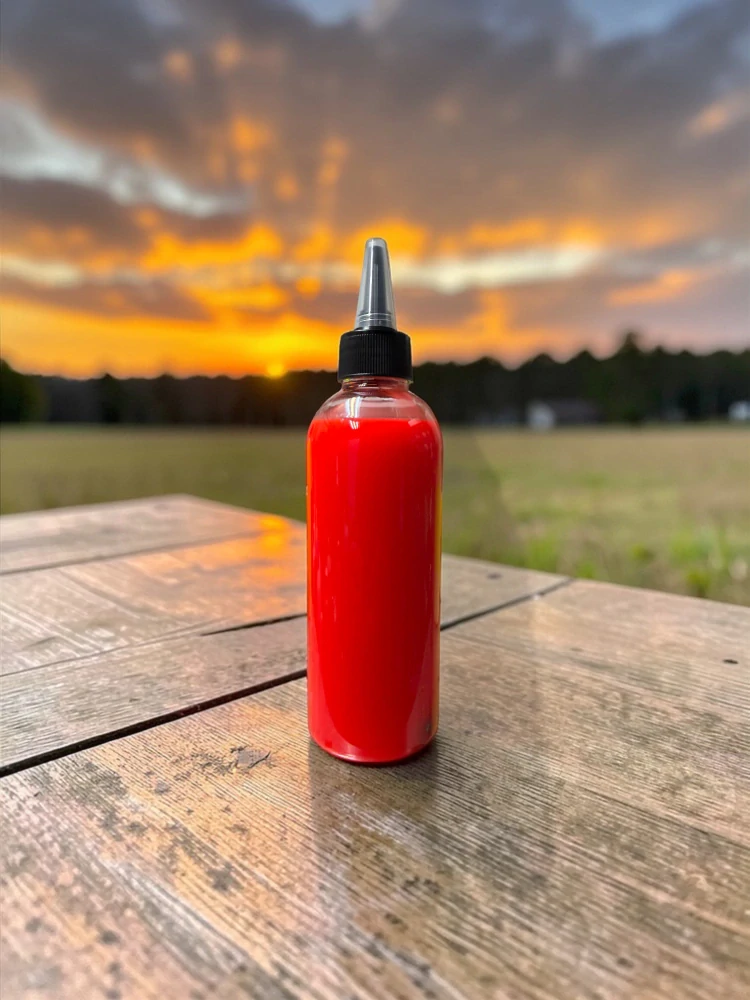 Ryvalures Plastisol Color Neon UV Red 200ml