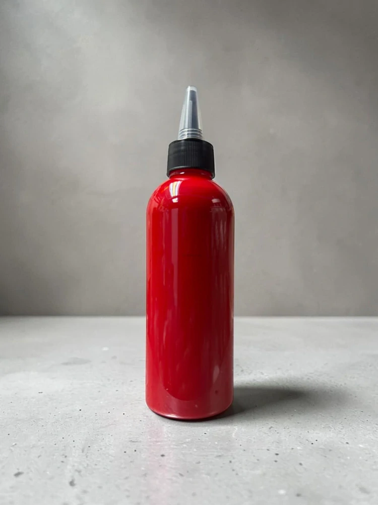 Ryvalures Plastisol Color Neon UV Red Brillant 200ml
