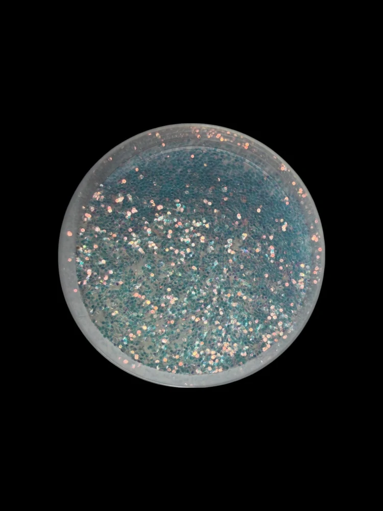 RyvaLures Glitry do plastisolu 1,0 mm – Iridescent Dreamy Rainbow