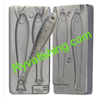 Forma na mořský pilkr 80g a 110g (Doprodej posledních kusů)