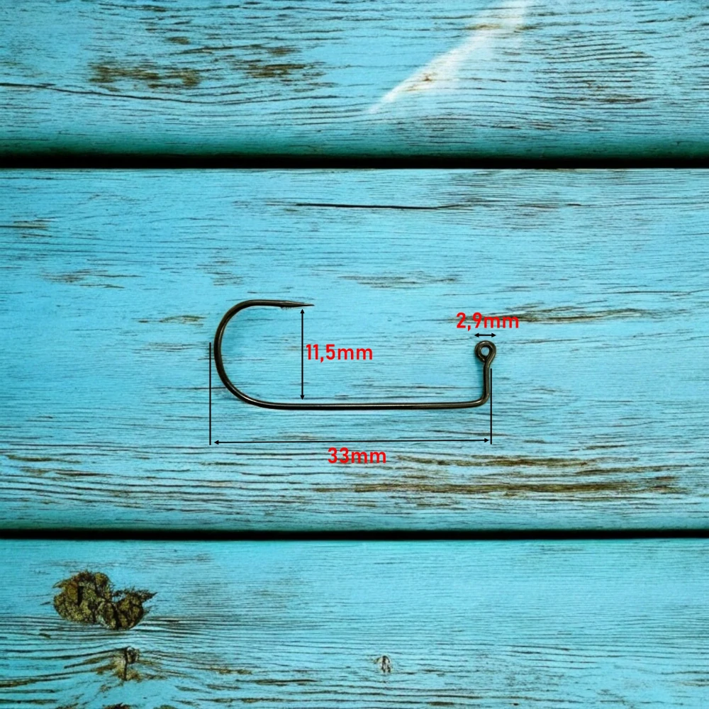 JIGOVÝ HÁČEK FINJIG VEL.1/0-25KS 