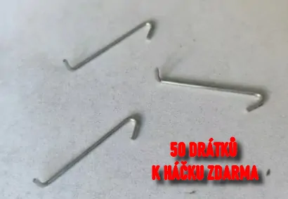 FORMA NA JIGOVÉ HLAVY 20,25,30,35,40G+50 DRÁTKŮ ZDARMA F-207