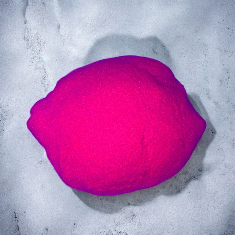 RYVALURES-GUMOVÁ BARVA NA JIGOVÉ HLAVY SUPER UV RED GLITER 80G
