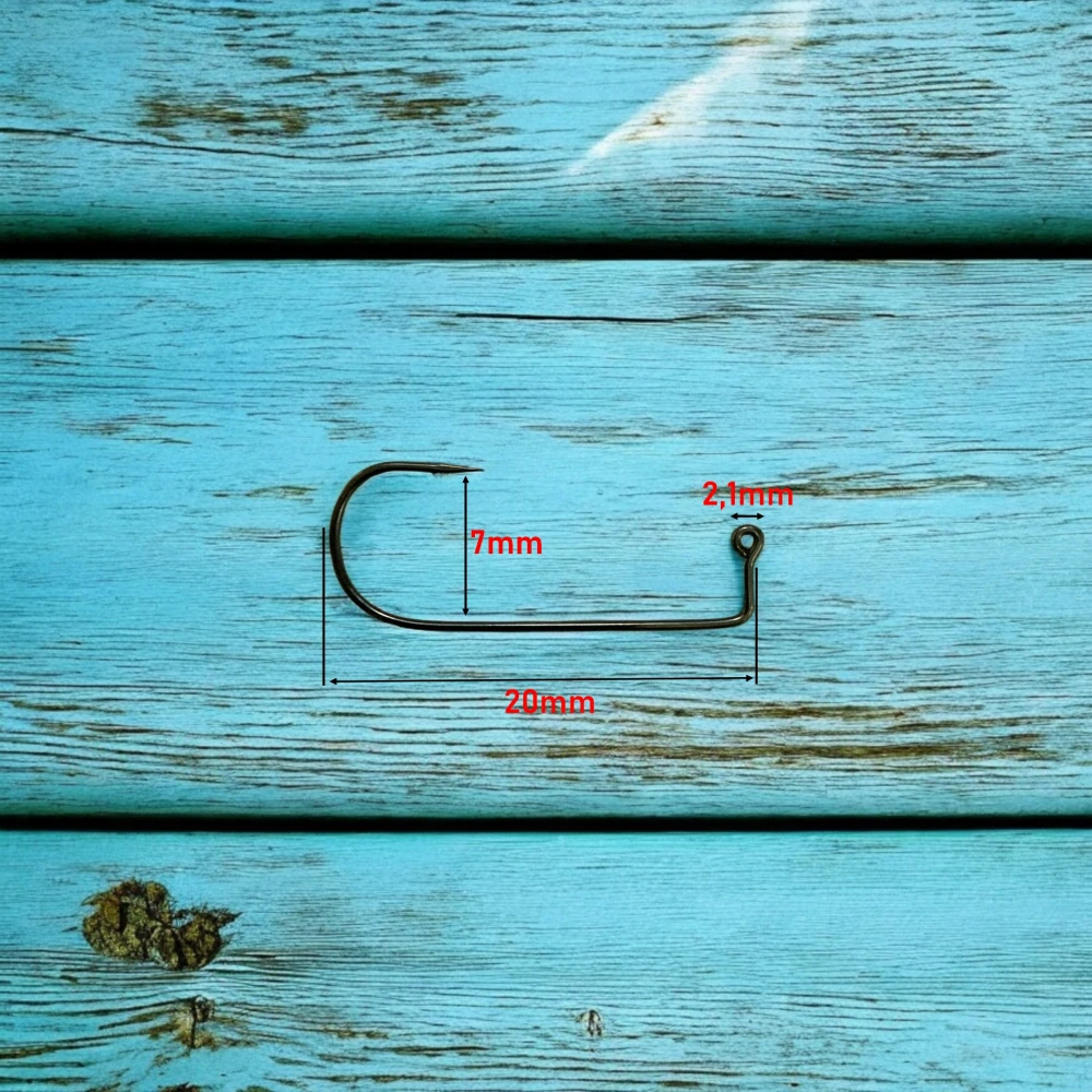 Jigový háček Finjig (vel. 6) – 100 ks (Velké balení)