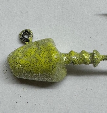 Gumová barva na jigové hlavičky YS 3v1 – Yellow Silver, 80g
