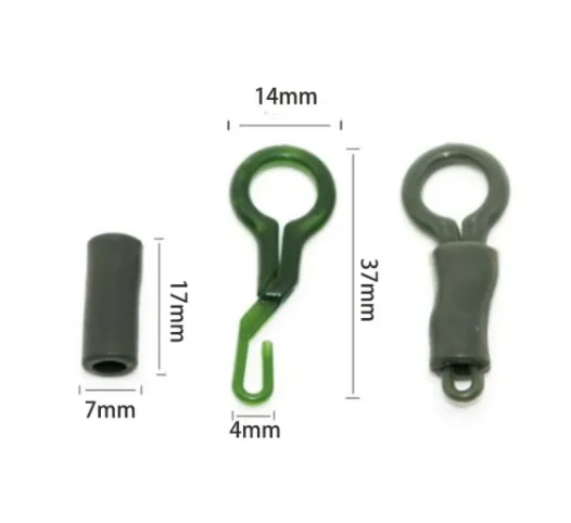 RYVAFISHING-BACK LEAD CLIPS 50KS