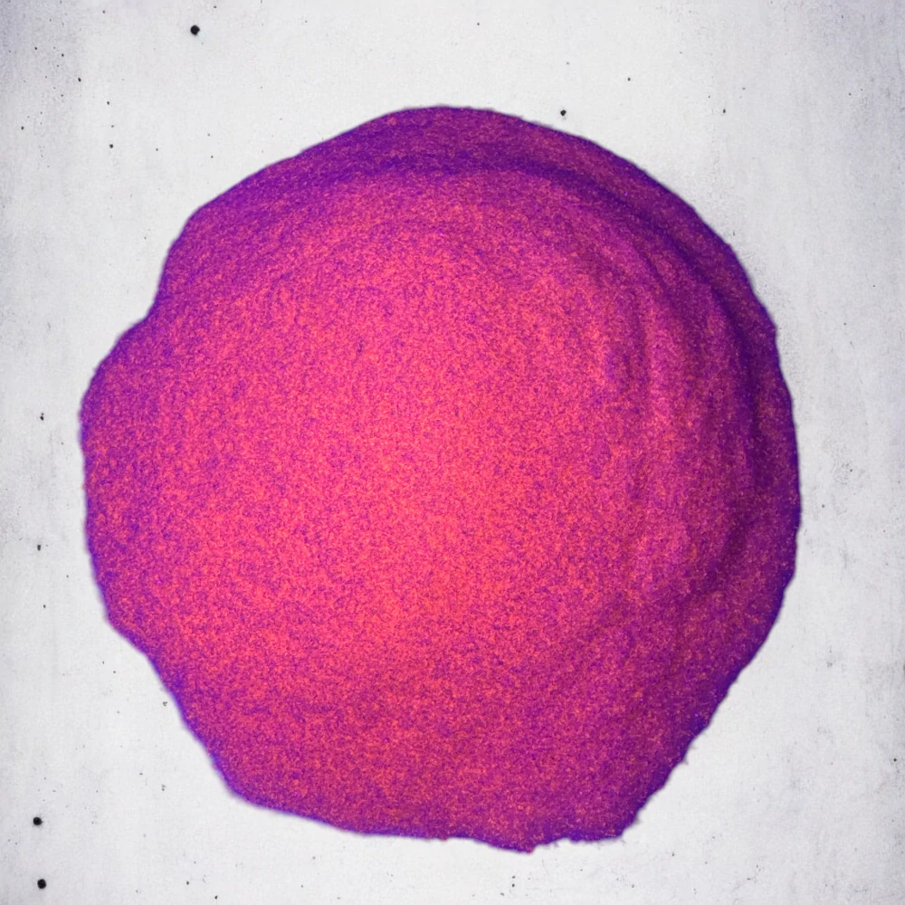 RYVALURES-GUMOVÁ BARVA NA JIGOVÉ HLAVY SUPER UV ORANGE GLITTER