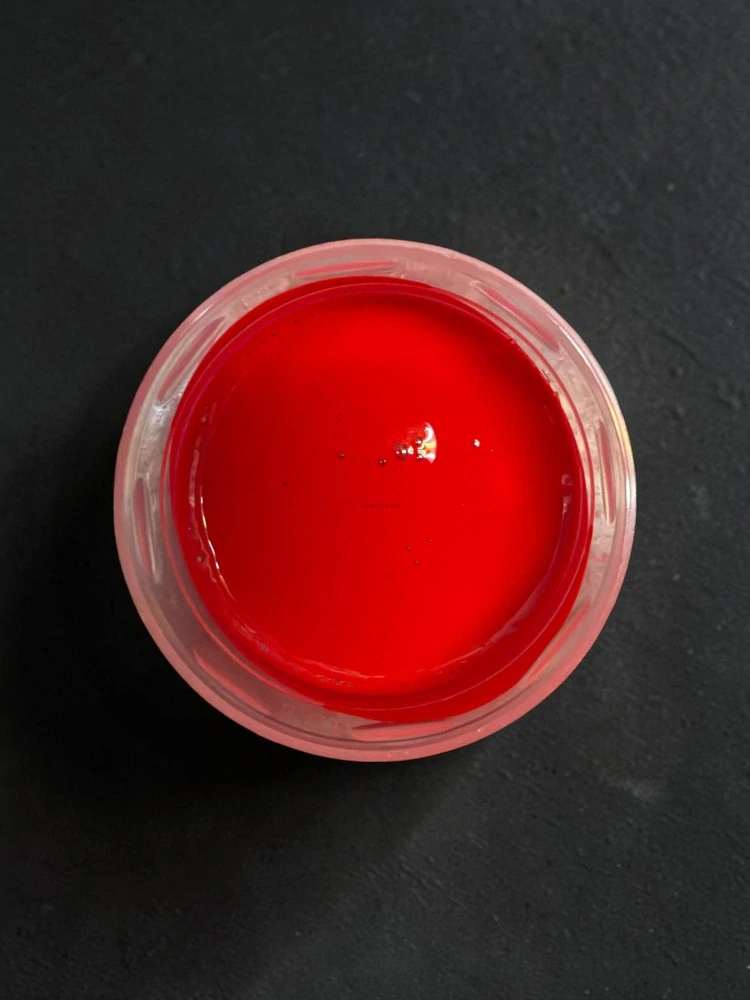 Ryvalures Plastisol Color Neon UV Red Brillant 200ml
