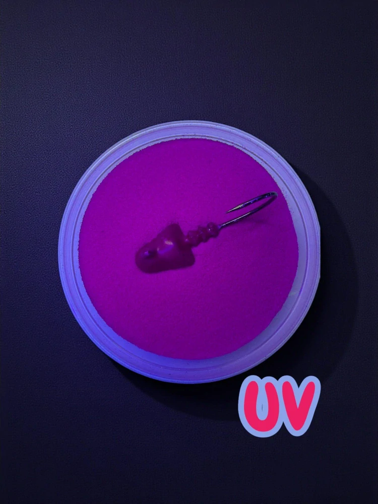 RyvaLures POWDER-FUSE: Neon UV Purple Matrix 80g