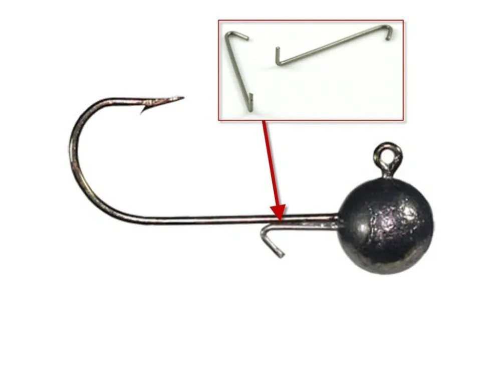 Přídavný háček (drátek) do jigových hlav 3cm - 500ks