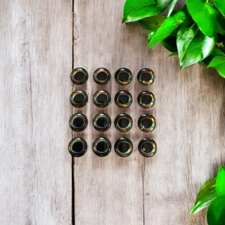 SAMOLEPÍCÍ OČI 3D-12MM 16KS REAL DARK 