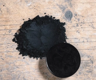 RYVALURES-PIGMENT PEARL BLACK-ČERNÝ 20G