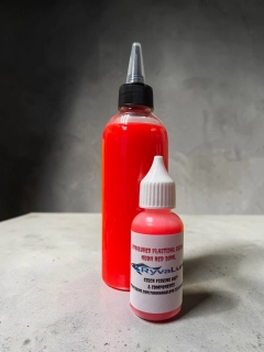 Ryvalures Plastisol Color – Neon UV Red, 30ml