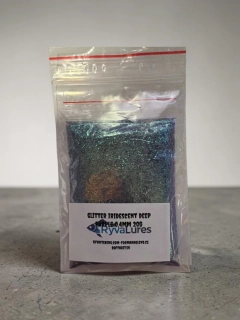 RyvaLures Glitr Iridescent Deep Purple 0,4 mm (20 g)