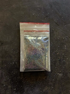RyvaLures Glitr Silver Hologram 0,4 mm (20 g)